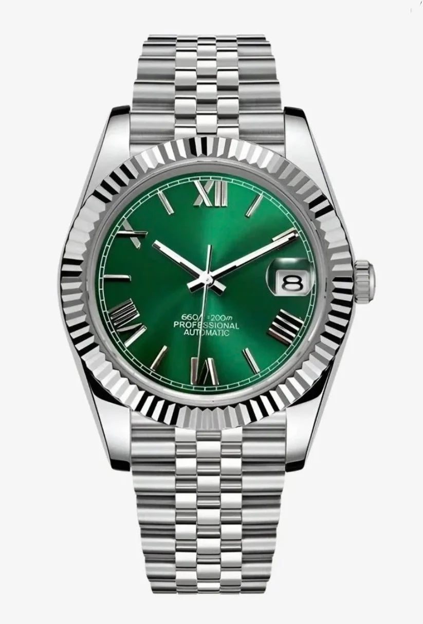 Datejust Green Roman Dial