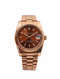 Datejust Rose Gold Chocolate