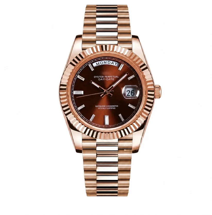Daydate Rose Gold & Chocolate