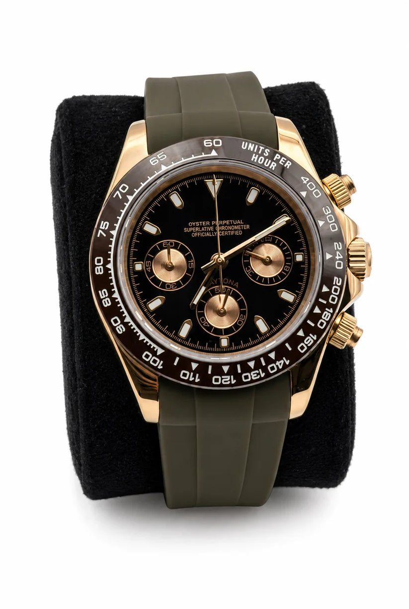 Daytona Mocha & Rose Gold