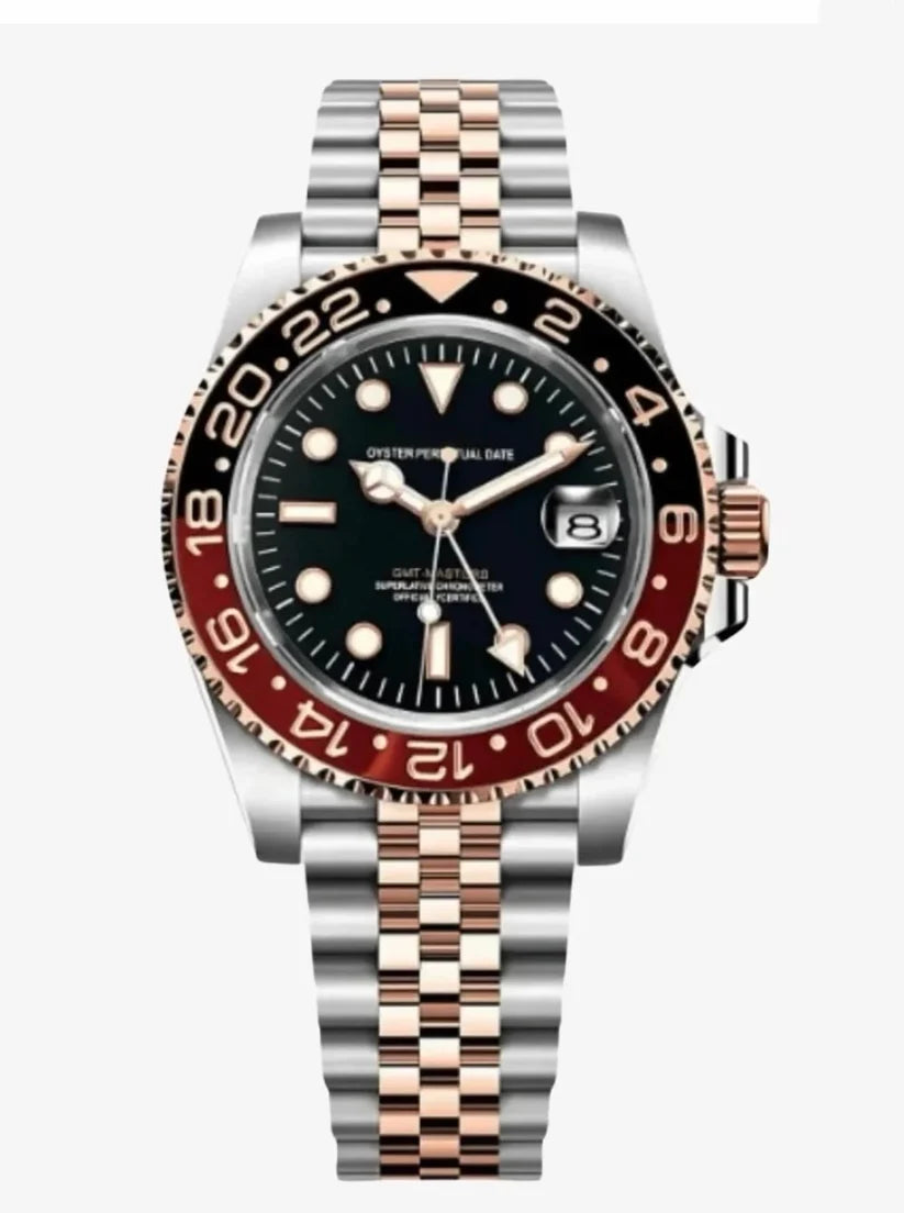 GMT Master II Cola Silver & Gold
