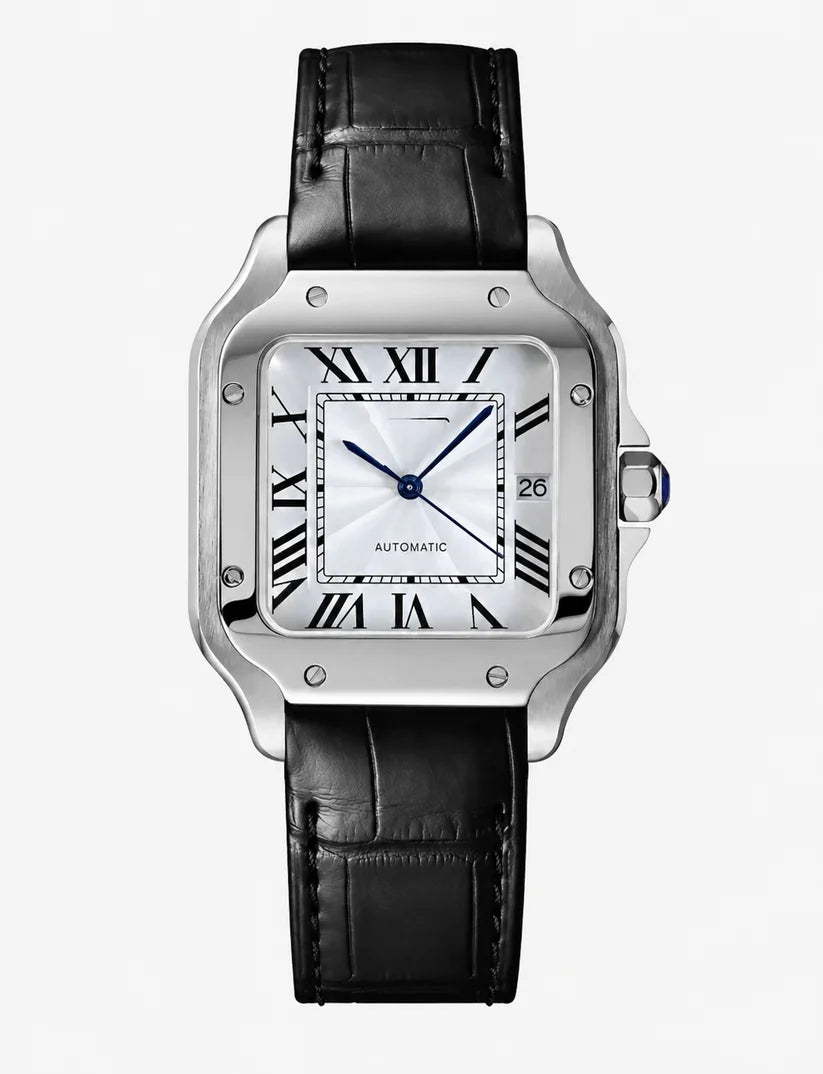 Santos Black Leather