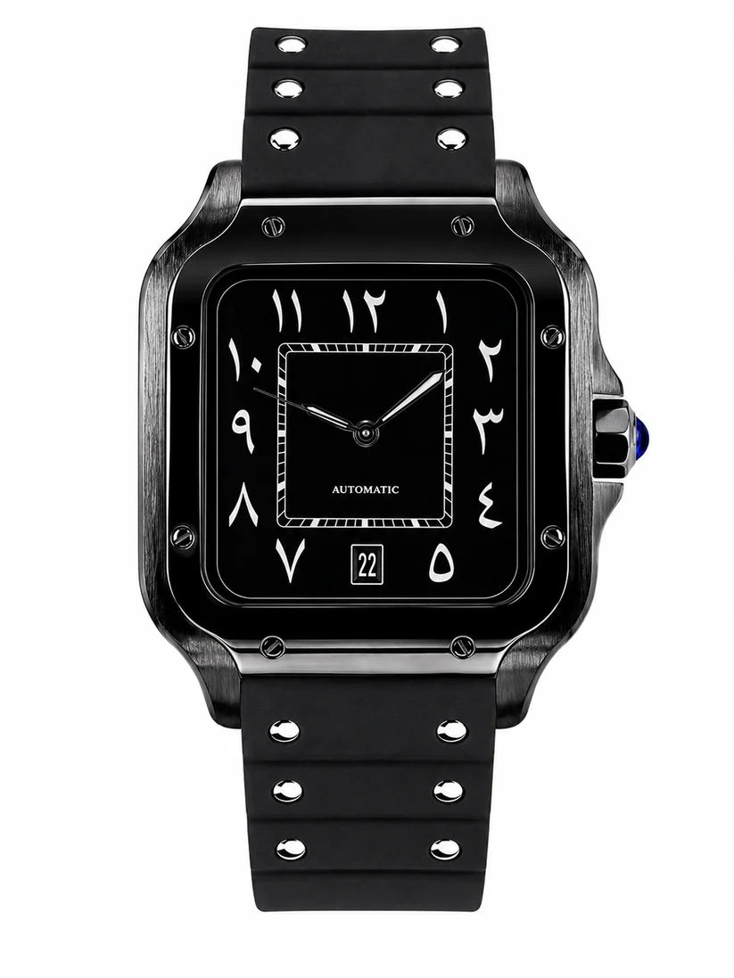 Santos Black Rubber