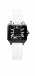 Santos Black & White Strap