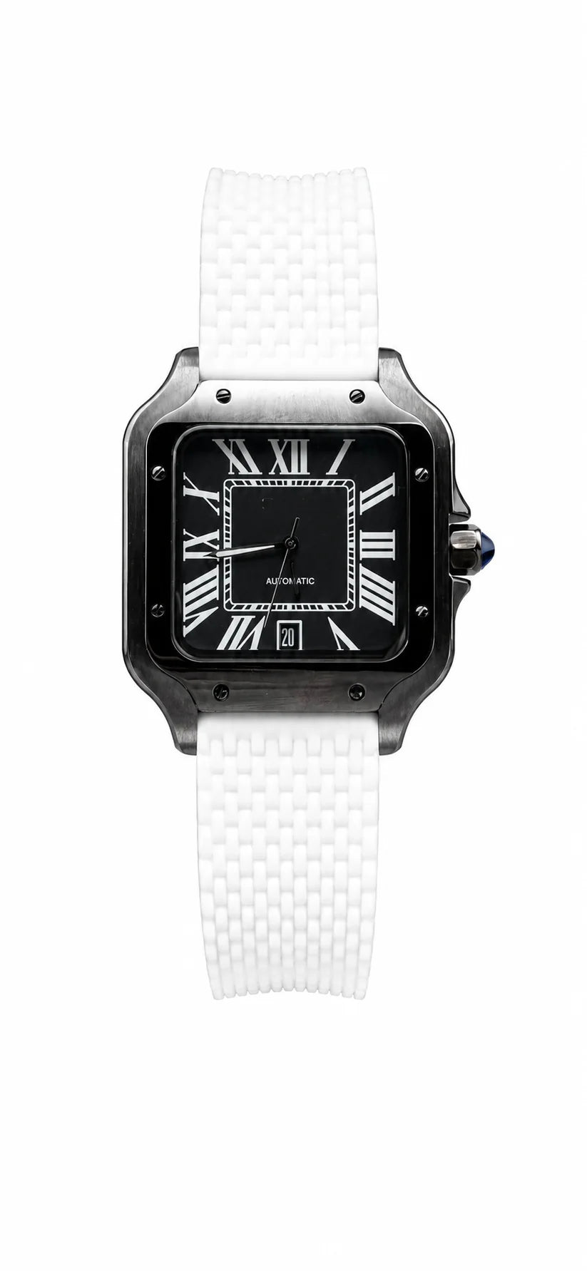 Santos Black & White Strap