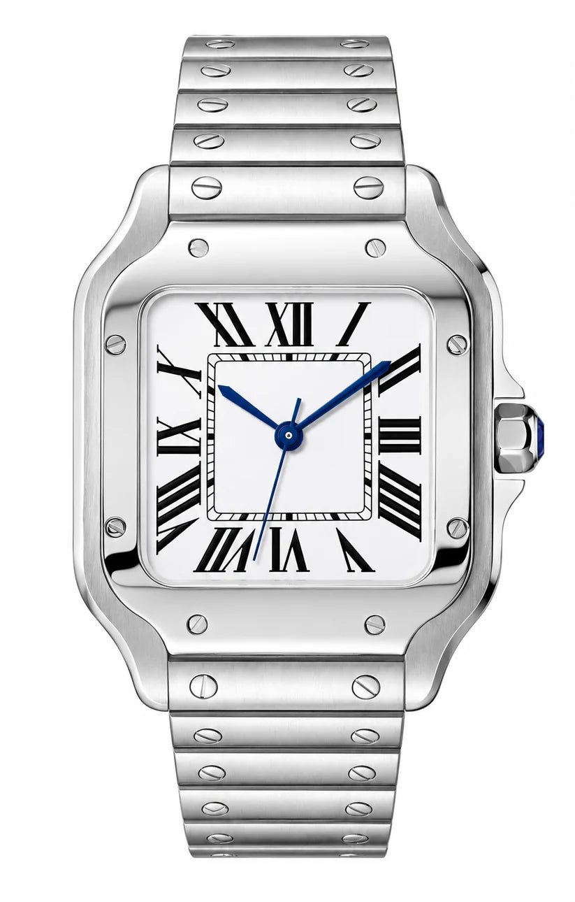 Santos White Dial